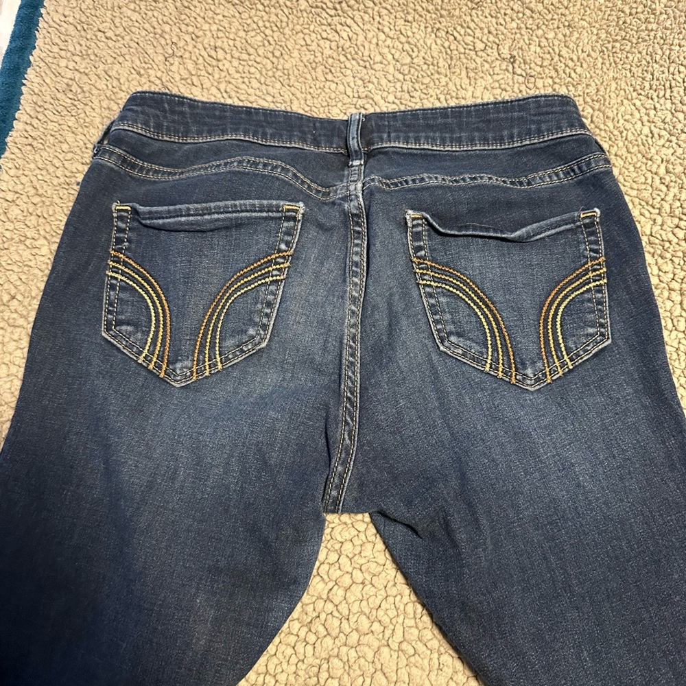 Hollister OG Dark Blue Denim Jean Jeggings 7R